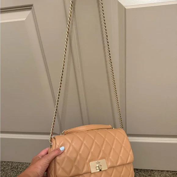 Kate Spade Quilted Cream Shoulder Bag - Picture 6 of 6